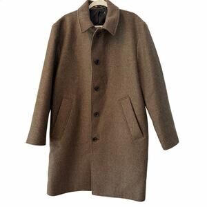 ZARA MINIMALIST WOOL BLEND COAT szXL excellent new condition
